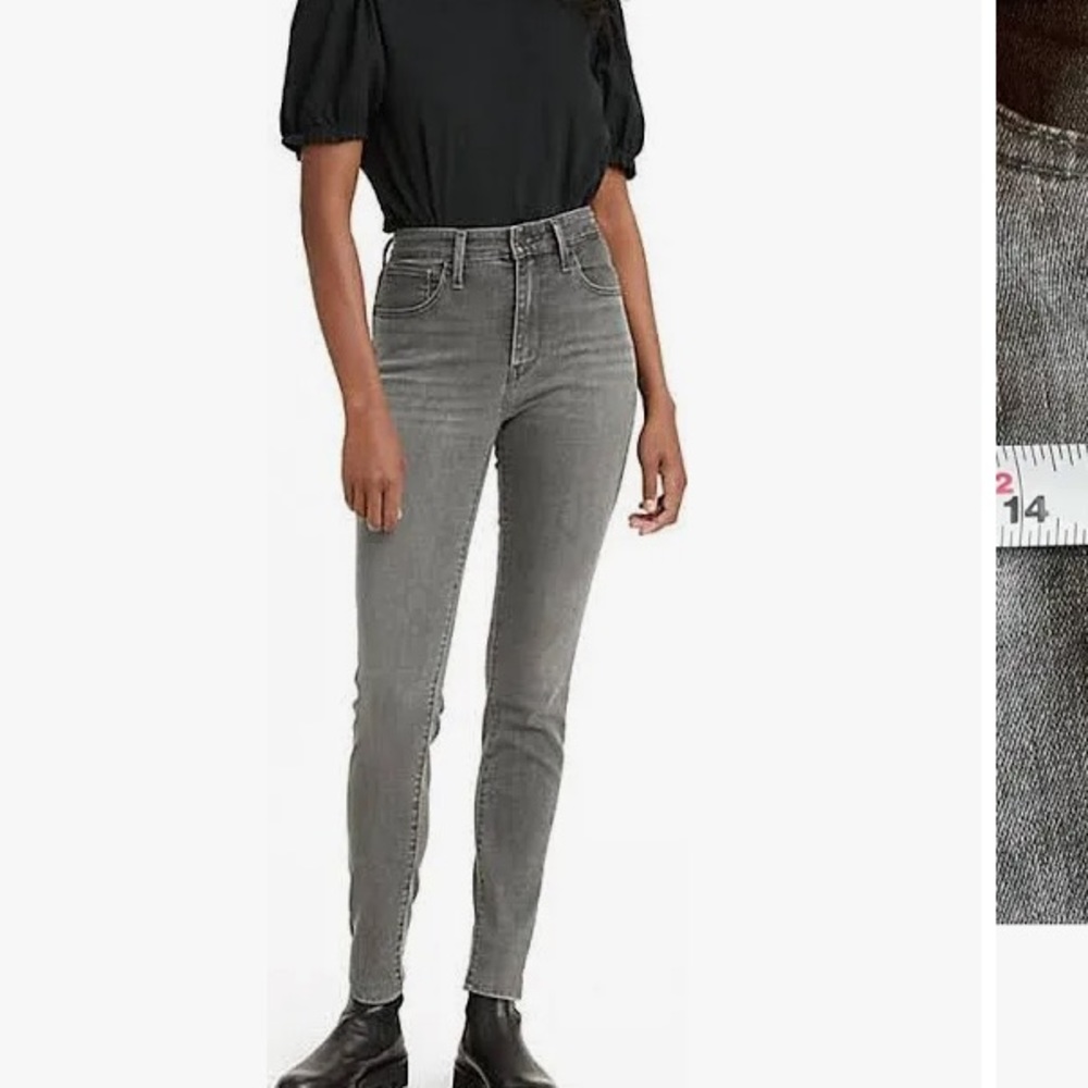 Levi’s 721 High-Rise Skinny Grey 26